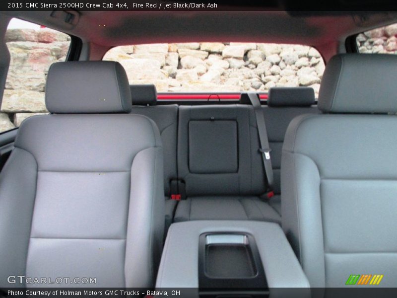 Fire Red / Jet Black/Dark Ash 2015 GMC Sierra 2500HD Crew Cab 4x4