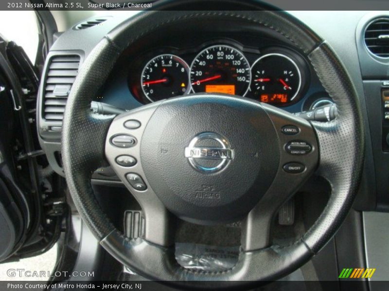Super Black / Charcoal 2012 Nissan Altima 2.5 SL