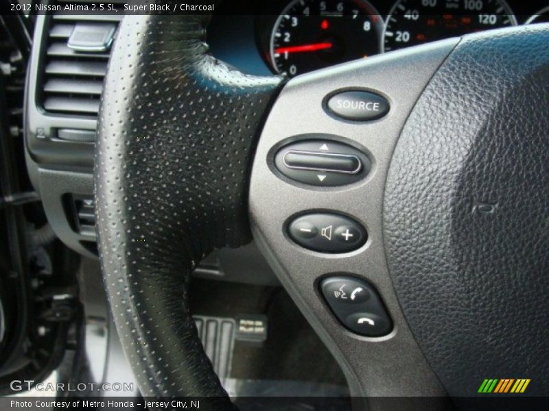 Super Black / Charcoal 2012 Nissan Altima 2.5 SL