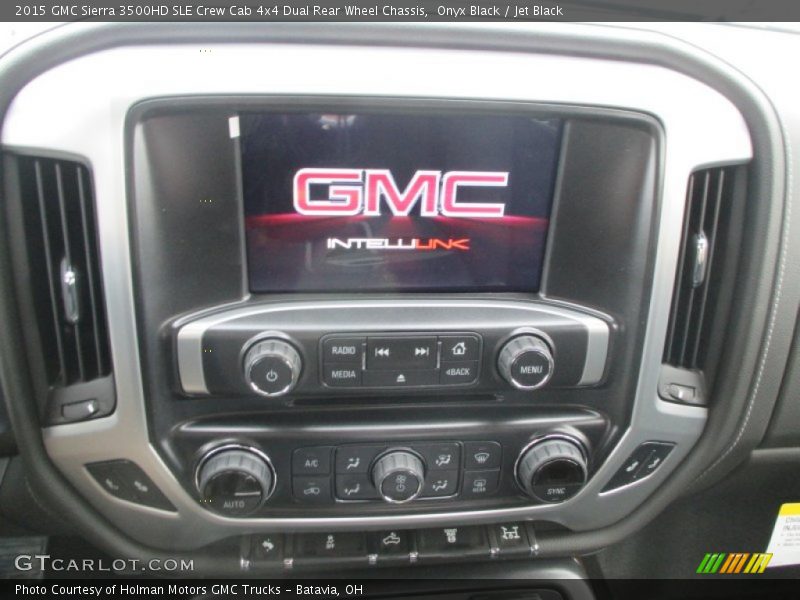 Controls of 2015 Sierra 3500HD SLE Crew Cab 4x4 Dual Rear Wheel Chassis