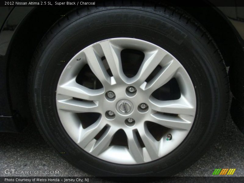 Super Black / Charcoal 2012 Nissan Altima 2.5 SL