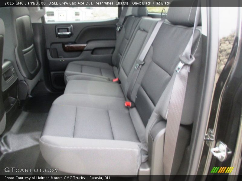 Onyx Black / Jet Black 2015 GMC Sierra 3500HD SLE Crew Cab 4x4 Dual Rear Wheel Chassis