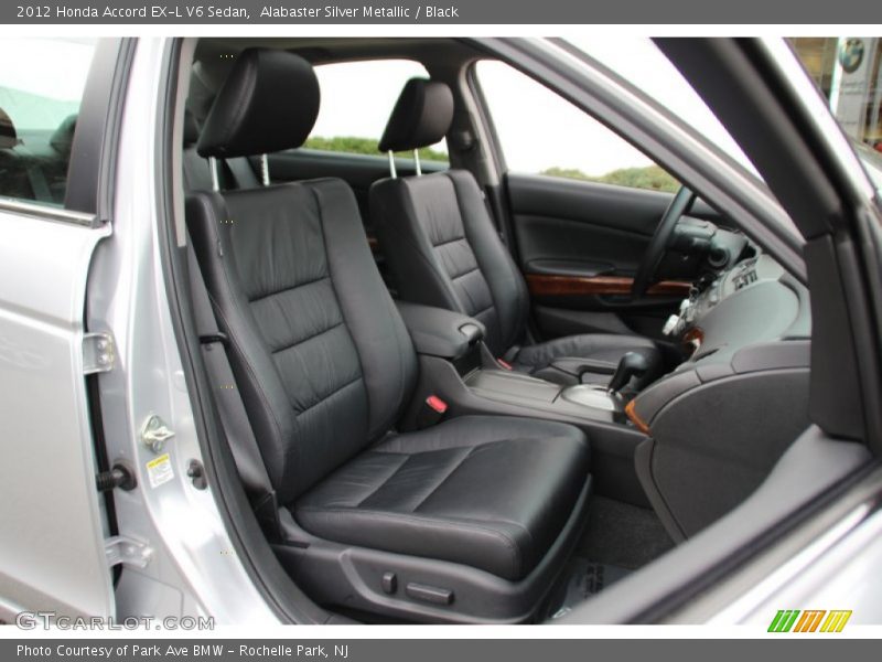 Alabaster Silver Metallic / Black 2012 Honda Accord EX-L V6 Sedan