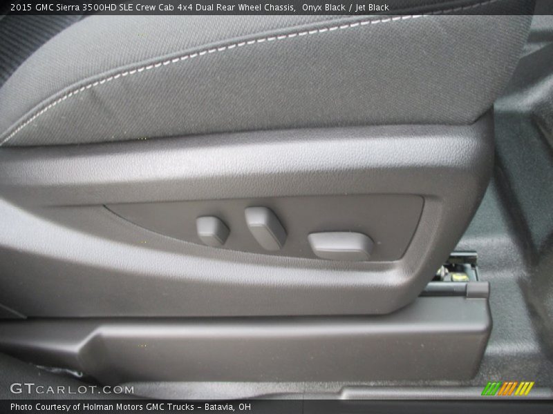 Onyx Black / Jet Black 2015 GMC Sierra 3500HD SLE Crew Cab 4x4 Dual Rear Wheel Chassis