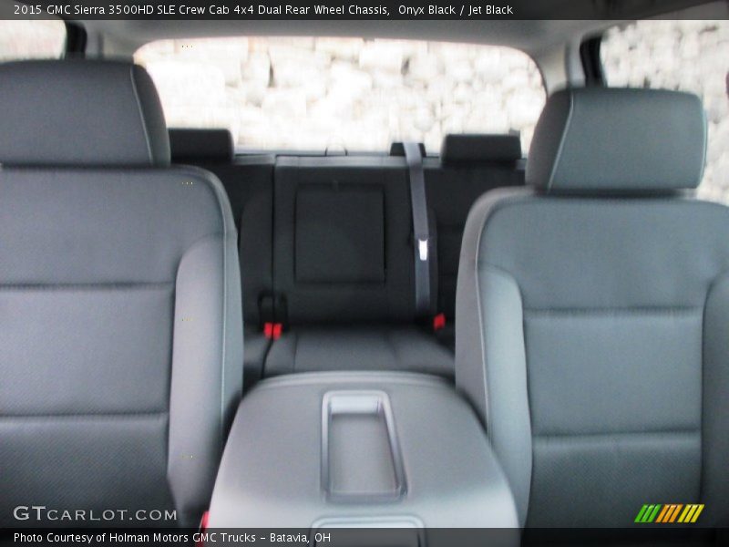 Onyx Black / Jet Black 2015 GMC Sierra 3500HD SLE Crew Cab 4x4 Dual Rear Wheel Chassis