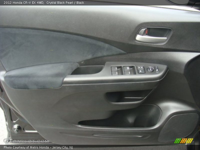 Crystal Black Pearl / Black 2012 Honda CR-V EX 4WD