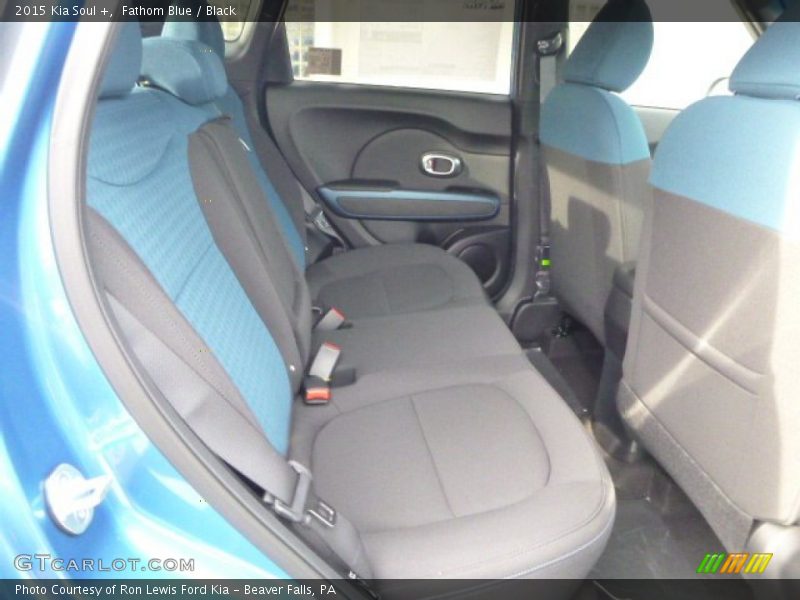 Rear Seat of 2015 Soul +