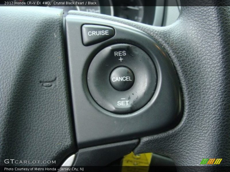 Crystal Black Pearl / Black 2012 Honda CR-V EX 4WD