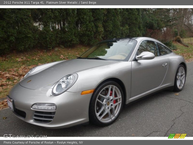 Front 3/4 View of 2012 911 Targa 4S