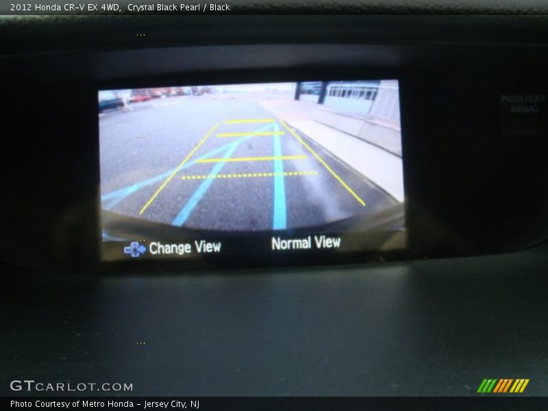 Crystal Black Pearl / Black 2012 Honda CR-V EX 4WD
