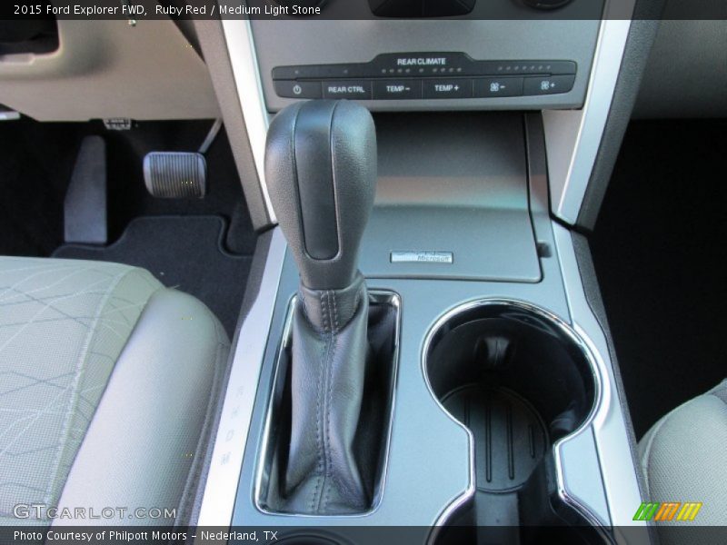 Ruby Red / Medium Light Stone 2015 Ford Explorer FWD