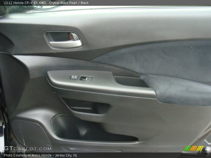 Crystal Black Pearl / Black 2012 Honda CR-V EX 4WD