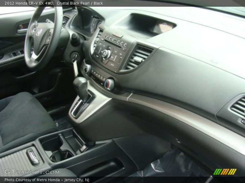 Crystal Black Pearl / Black 2012 Honda CR-V EX 4WD