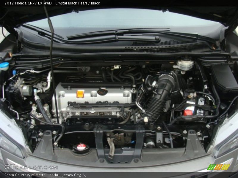 Crystal Black Pearl / Black 2012 Honda CR-V EX 4WD