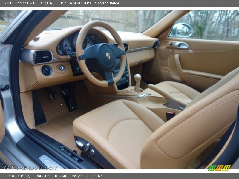 Sand Beige Interior - 2012 911 Targa 4S 