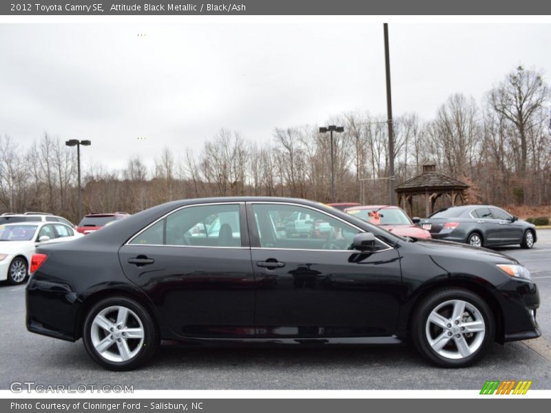 Attitude Black Metallic / Black/Ash 2012 Toyota Camry SE