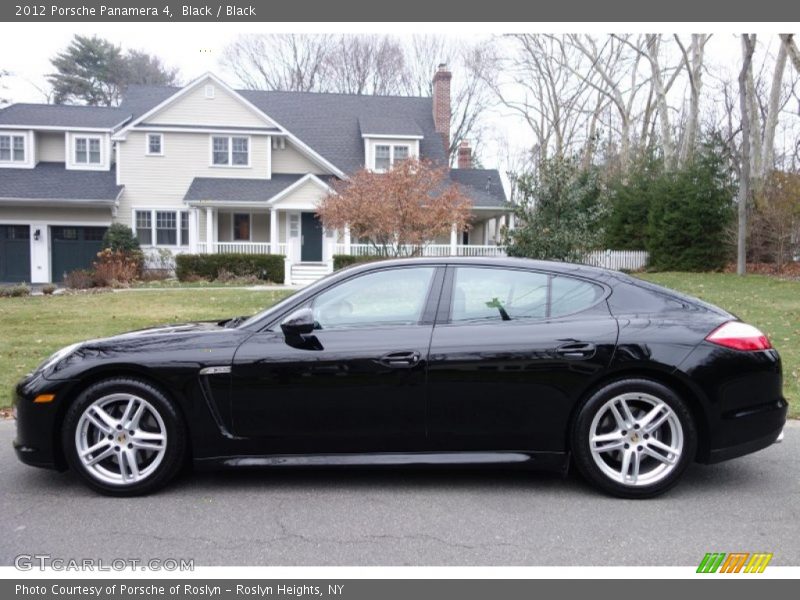 Black / Black 2012 Porsche Panamera 4