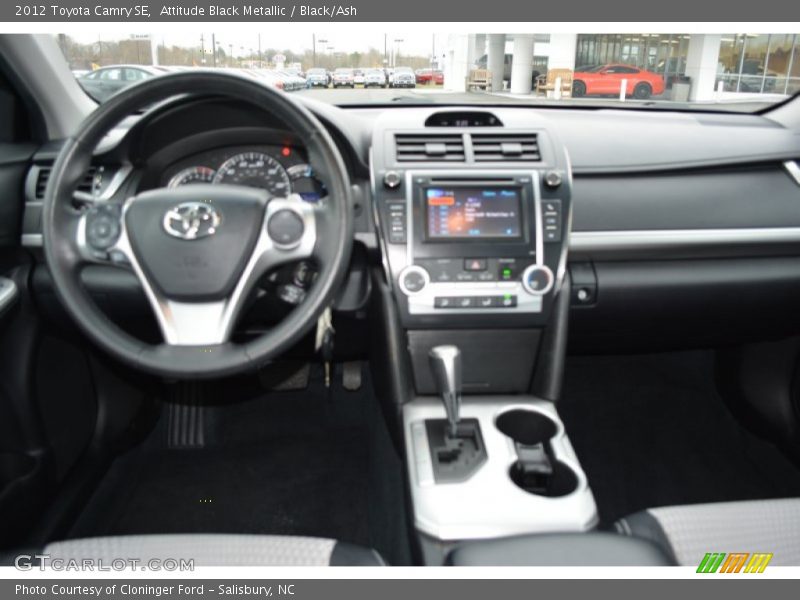 Attitude Black Metallic / Black/Ash 2012 Toyota Camry SE