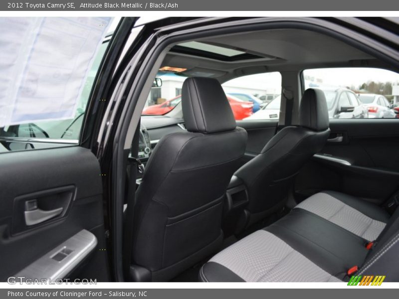 Attitude Black Metallic / Black/Ash 2012 Toyota Camry SE