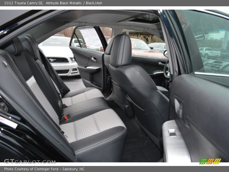 Attitude Black Metallic / Black/Ash 2012 Toyota Camry SE