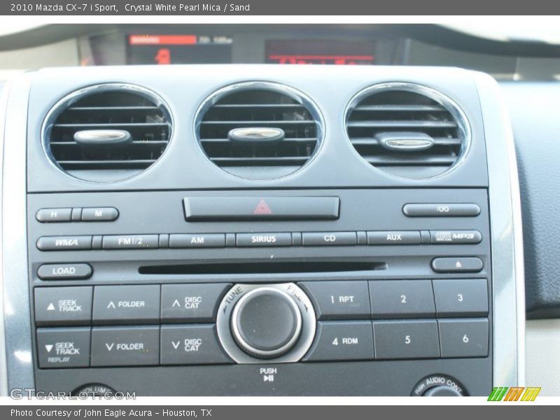 Crystal White Pearl Mica / Sand 2010 Mazda CX-7 i Sport