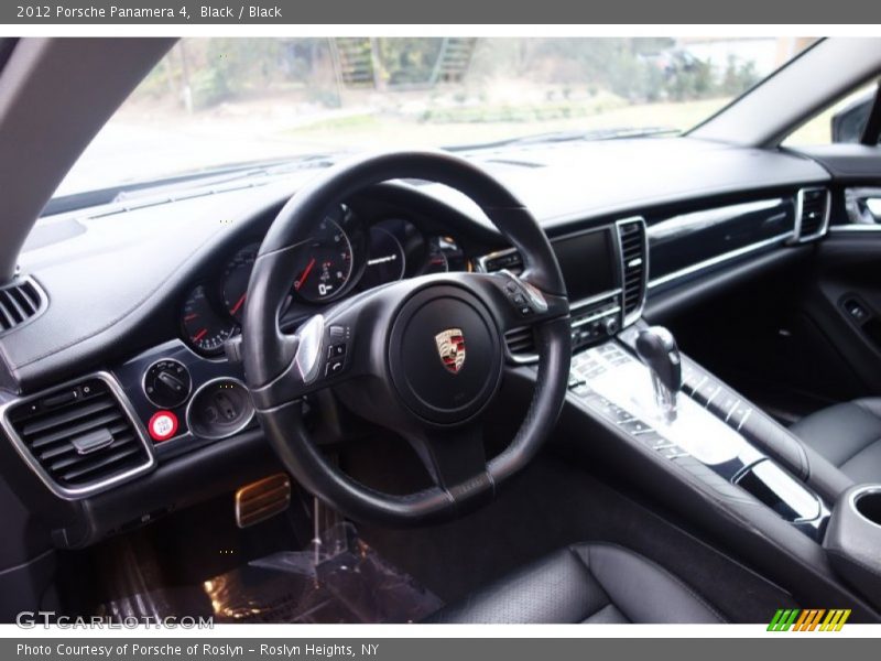 Black / Black 2012 Porsche Panamera 4