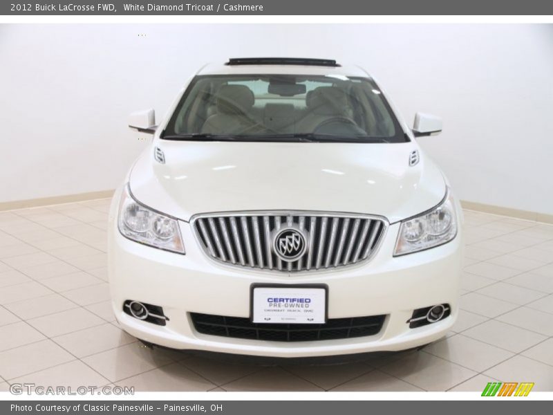 White Diamond Tricoat / Cashmere 2012 Buick LaCrosse FWD