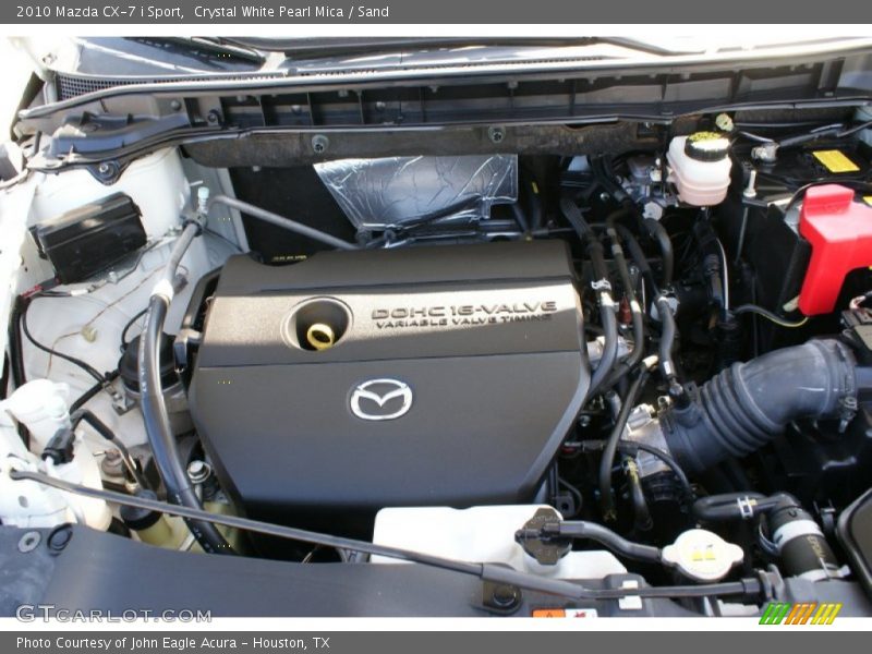 Crystal White Pearl Mica / Sand 2010 Mazda CX-7 i Sport