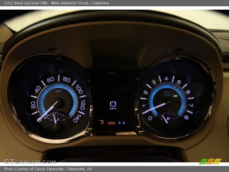 White Diamond Tricoat / Cashmere 2012 Buick LaCrosse FWD