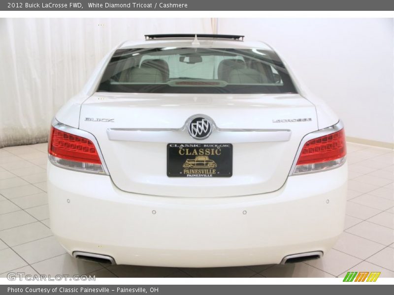 White Diamond Tricoat / Cashmere 2012 Buick LaCrosse FWD