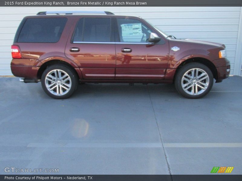  2015 Expedition King Ranch Bronze Fire Metallic