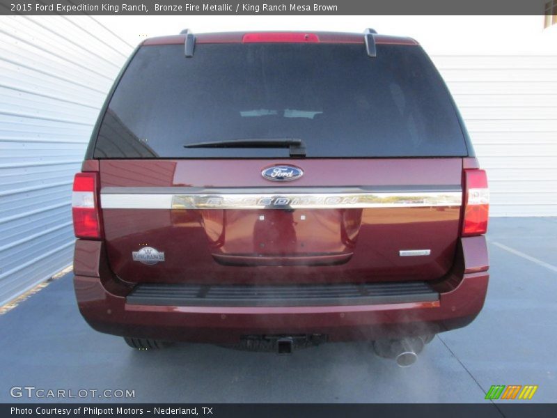 Bronze Fire Metallic / King Ranch Mesa Brown 2015 Ford Expedition King Ranch