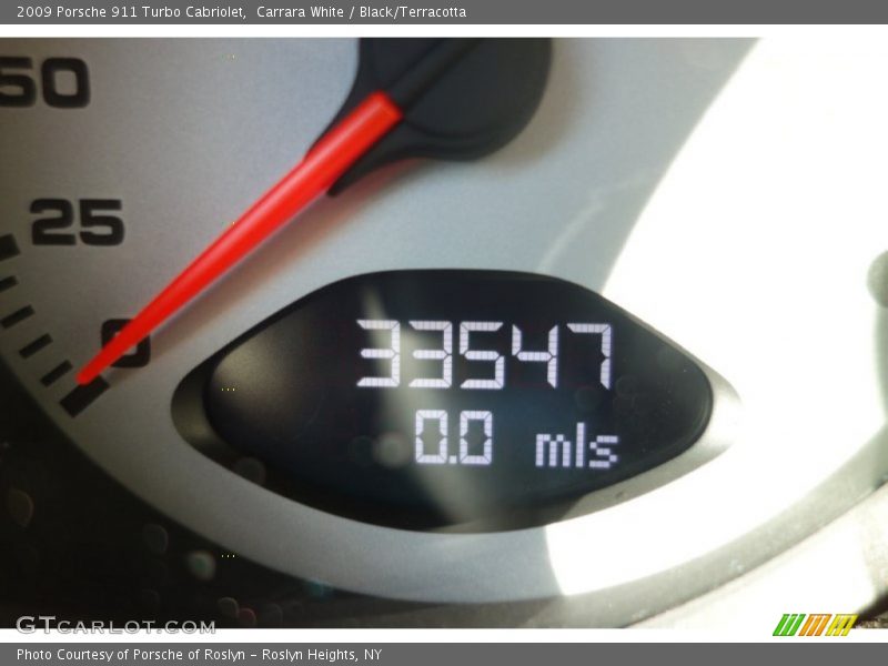 Carrara White / Black/Terracotta 2009 Porsche 911 Turbo Cabriolet