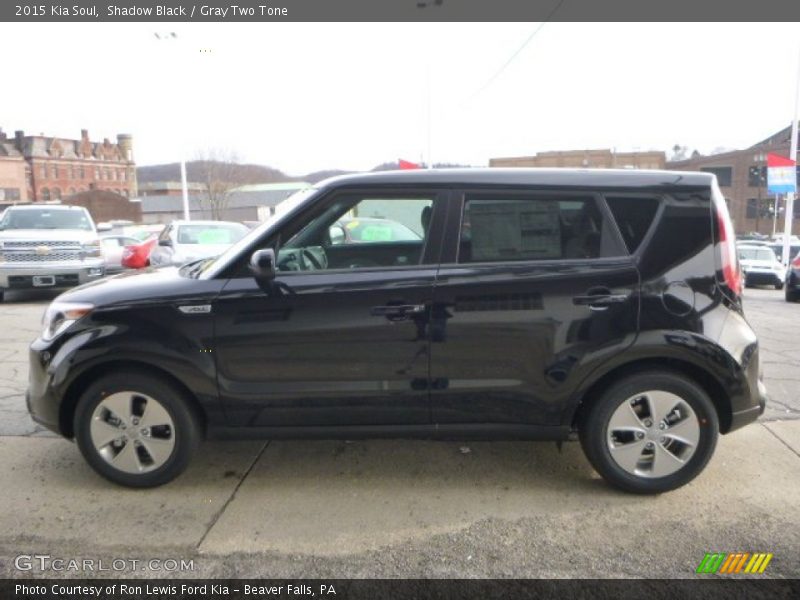 Shadow Black / Gray Two Tone 2015 Kia Soul