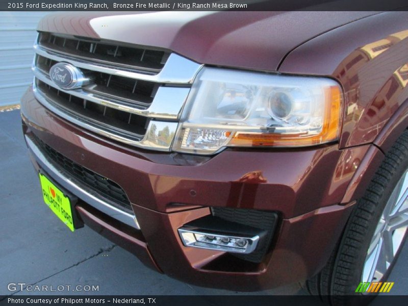Bronze Fire Metallic / King Ranch Mesa Brown 2015 Ford Expedition King Ranch