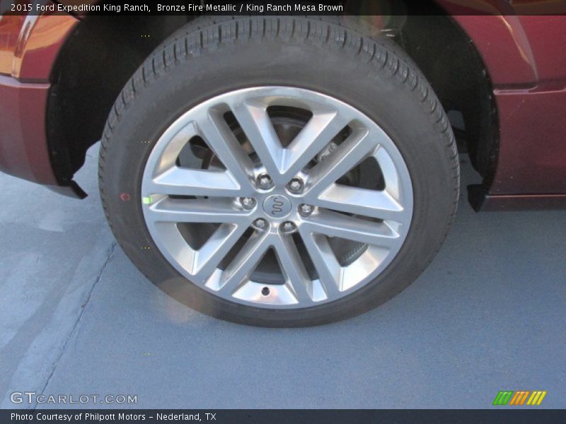 Bronze Fire Metallic / King Ranch Mesa Brown 2015 Ford Expedition King Ranch