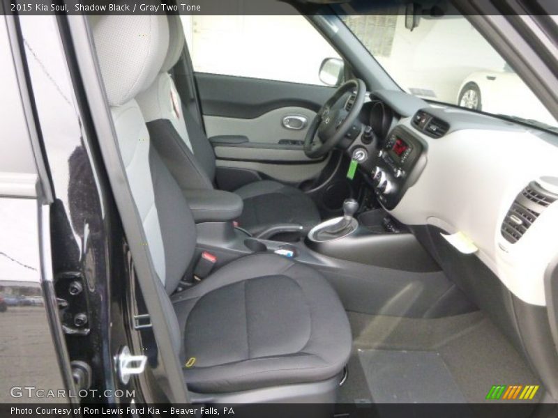 Shadow Black / Gray Two Tone 2015 Kia Soul