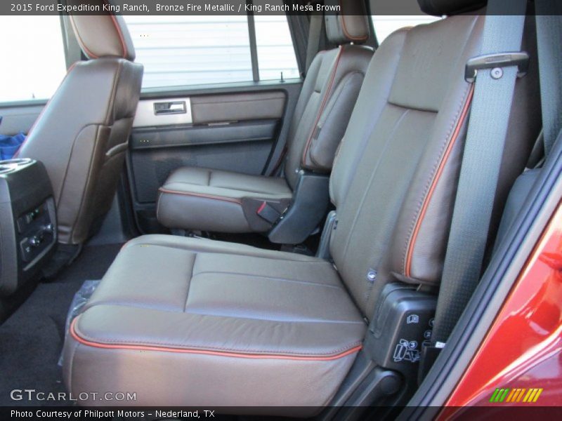 Bronze Fire Metallic / King Ranch Mesa Brown 2015 Ford Expedition King Ranch