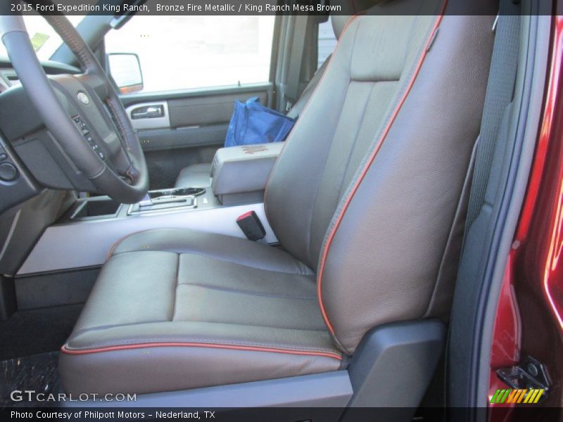 Bronze Fire Metallic / King Ranch Mesa Brown 2015 Ford Expedition King Ranch