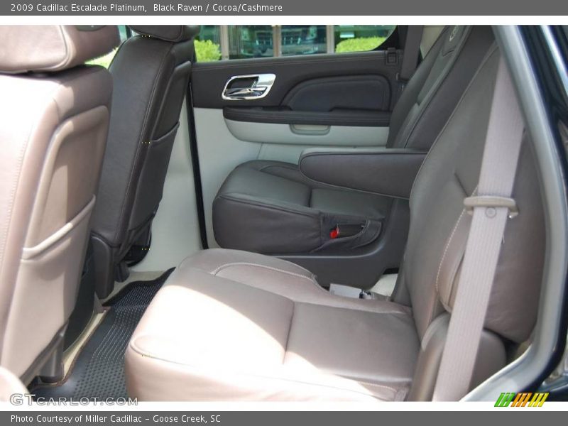 Black Raven / Cocoa/Cashmere 2009 Cadillac Escalade Platinum