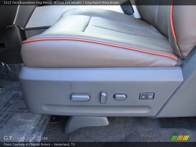 Bronze Fire Metallic / King Ranch Mesa Brown 2015 Ford Expedition King Ranch