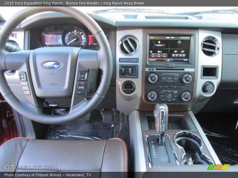 Bronze Fire Metallic / King Ranch Mesa Brown 2015 Ford Expedition King Ranch