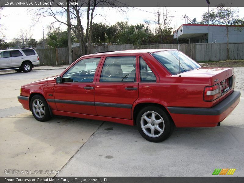 Red / Beige 1996 Volvo 850 GLT Sedan