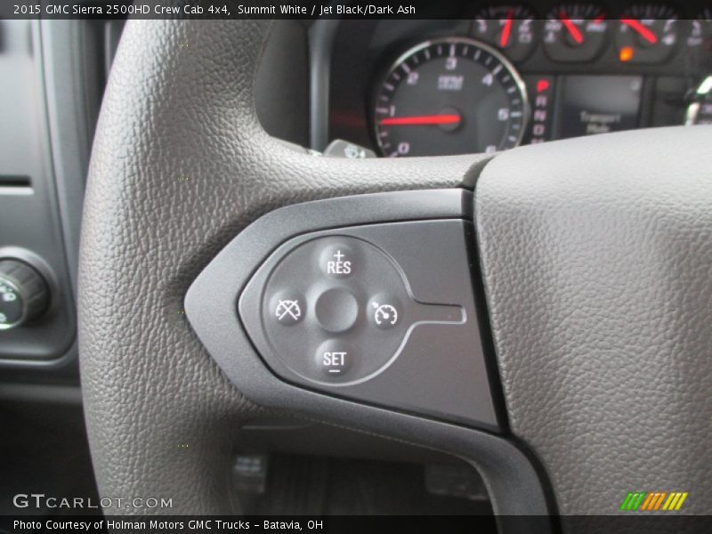 Summit White / Jet Black/Dark Ash 2015 GMC Sierra 2500HD Crew Cab 4x4