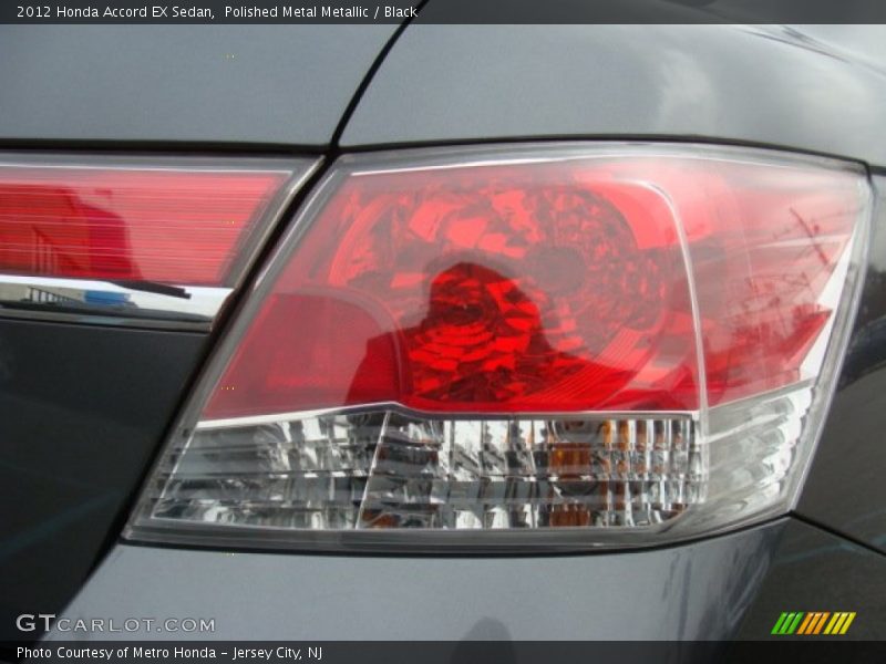 Polished Metal Metallic / Black 2012 Honda Accord EX Sedan