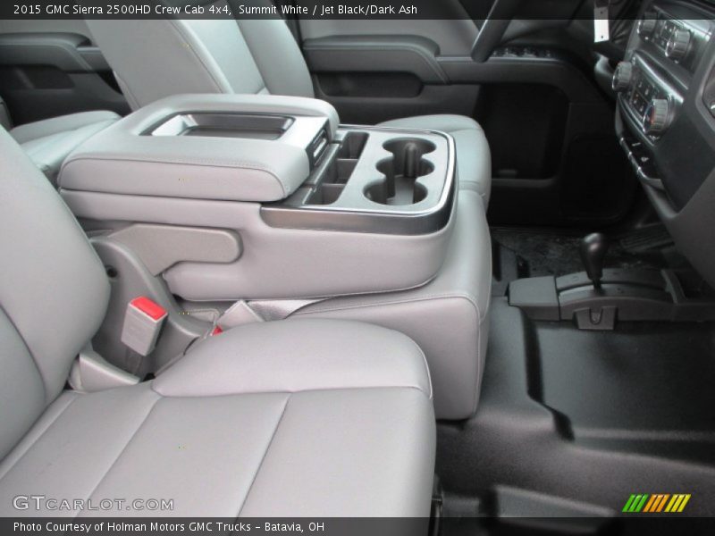 Summit White / Jet Black/Dark Ash 2015 GMC Sierra 2500HD Crew Cab 4x4