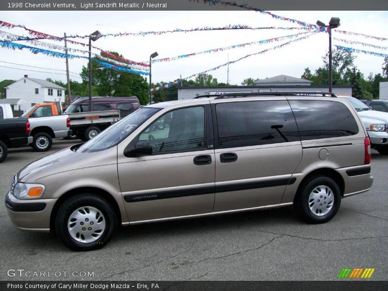 Light Sandrift Metallic / Neutral 1998 Chevrolet Venture