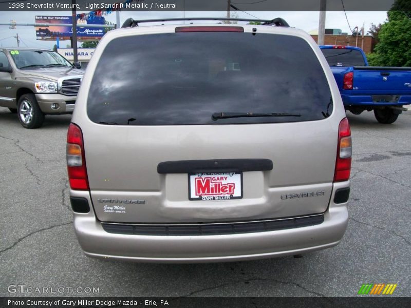 Light Sandrift Metallic / Neutral 1998 Chevrolet Venture