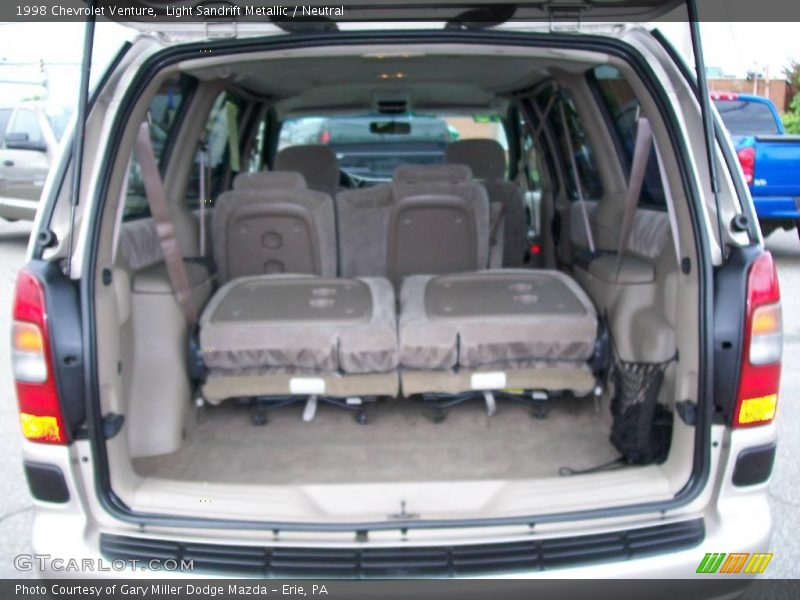 Light Sandrift Metallic / Neutral 1998 Chevrolet Venture