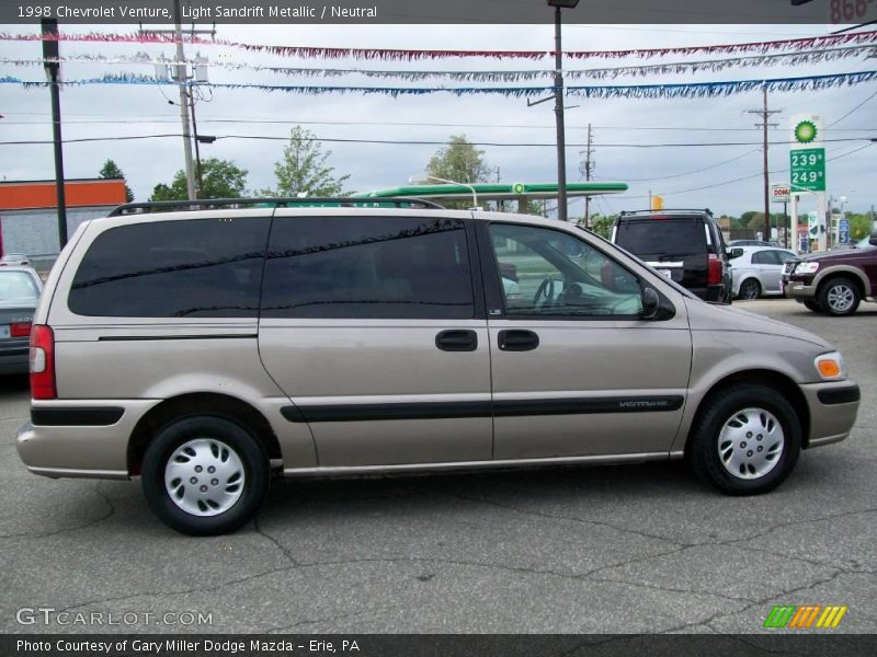 Light Sandrift Metallic / Neutral 1998 Chevrolet Venture